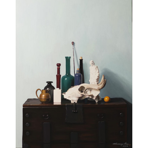 소머리있는정물