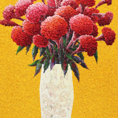 COCKSCOMB-passion in yellow